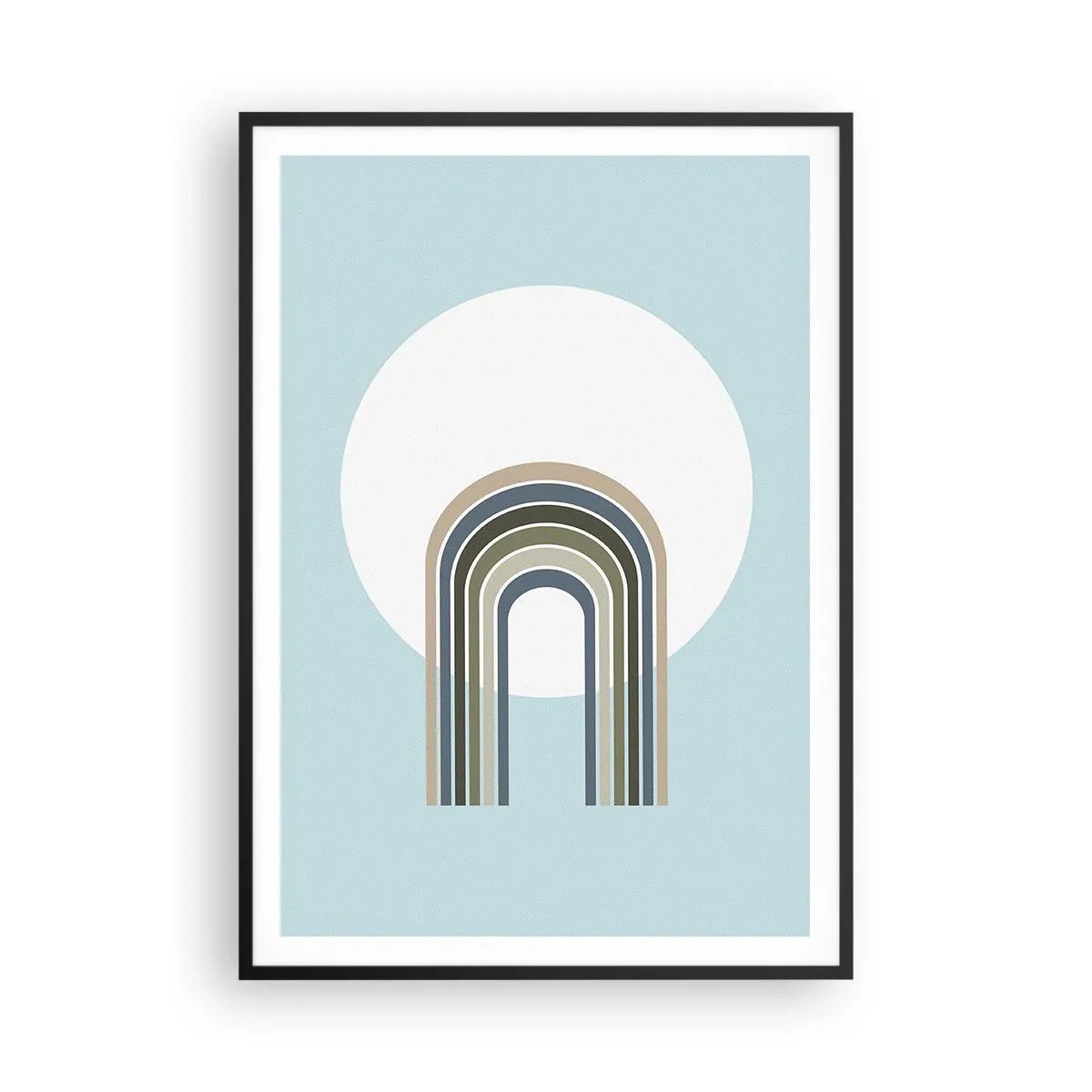 Poster în ramă neagră - Atracție irezistibilă - 70x100 cm