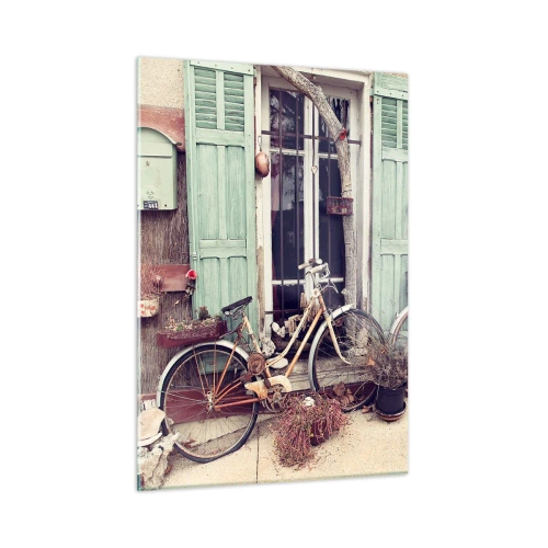 Tablou pe sticlă - Trăiască provincia! - 50x70 cm