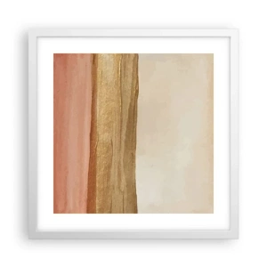 Poster în ramă albă - Compoziție verticală - 40x40 cm