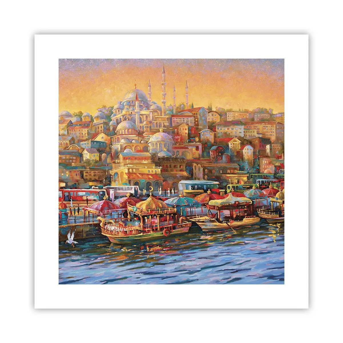 Poster - O poveste din Istanbul - 40x40 cm
