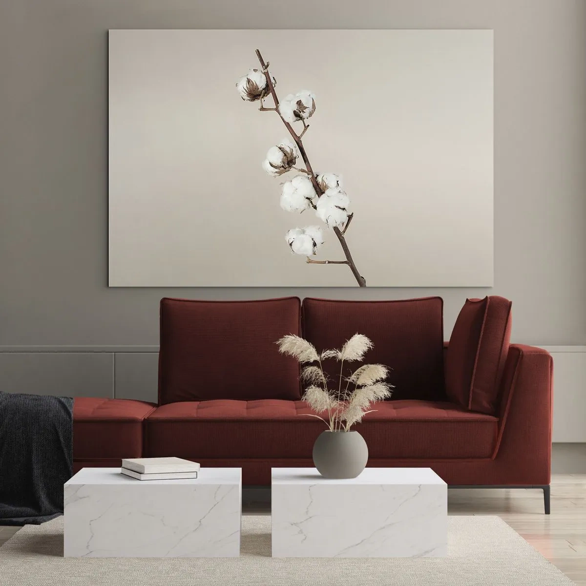 Tablou pe sticlă - La sursa moliciunii - 100x70 cm