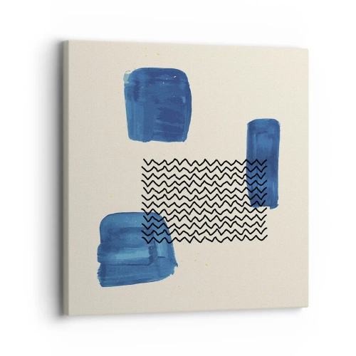 Tablou pe pânză - Cvartet abstract - 30x30 cm