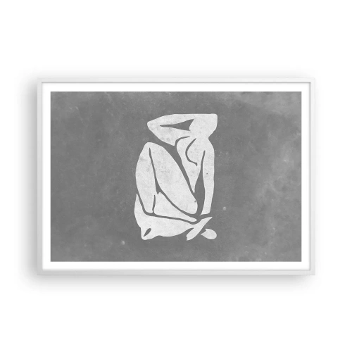 Poster în ramă albă - În reverie - 100x70 cm