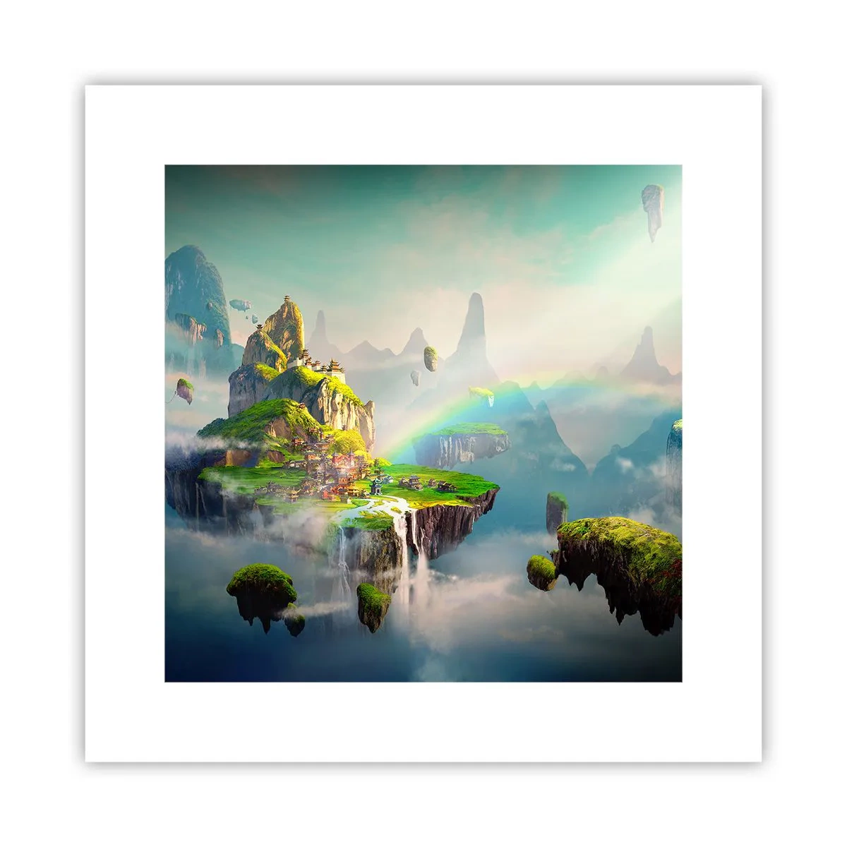 Poster - Insule fericite - 30x30 cm