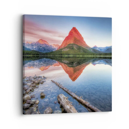 Tablou pe pânză - Căldură și frig - 30x30 cm