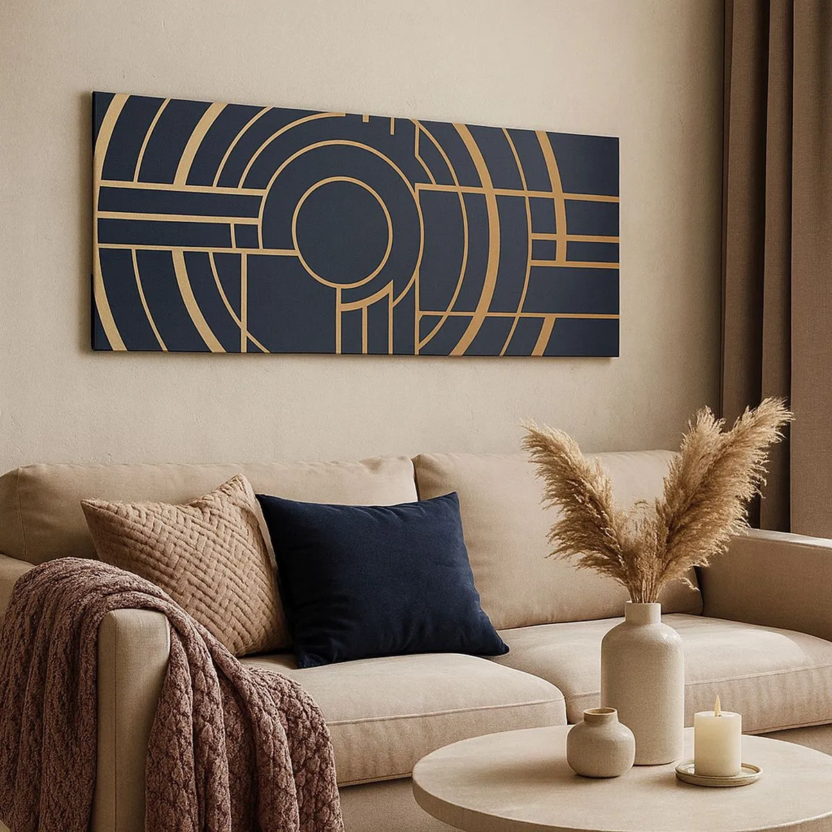 Tablou pe pânză - Întoarcerea lucrurilor - 100x40 cm