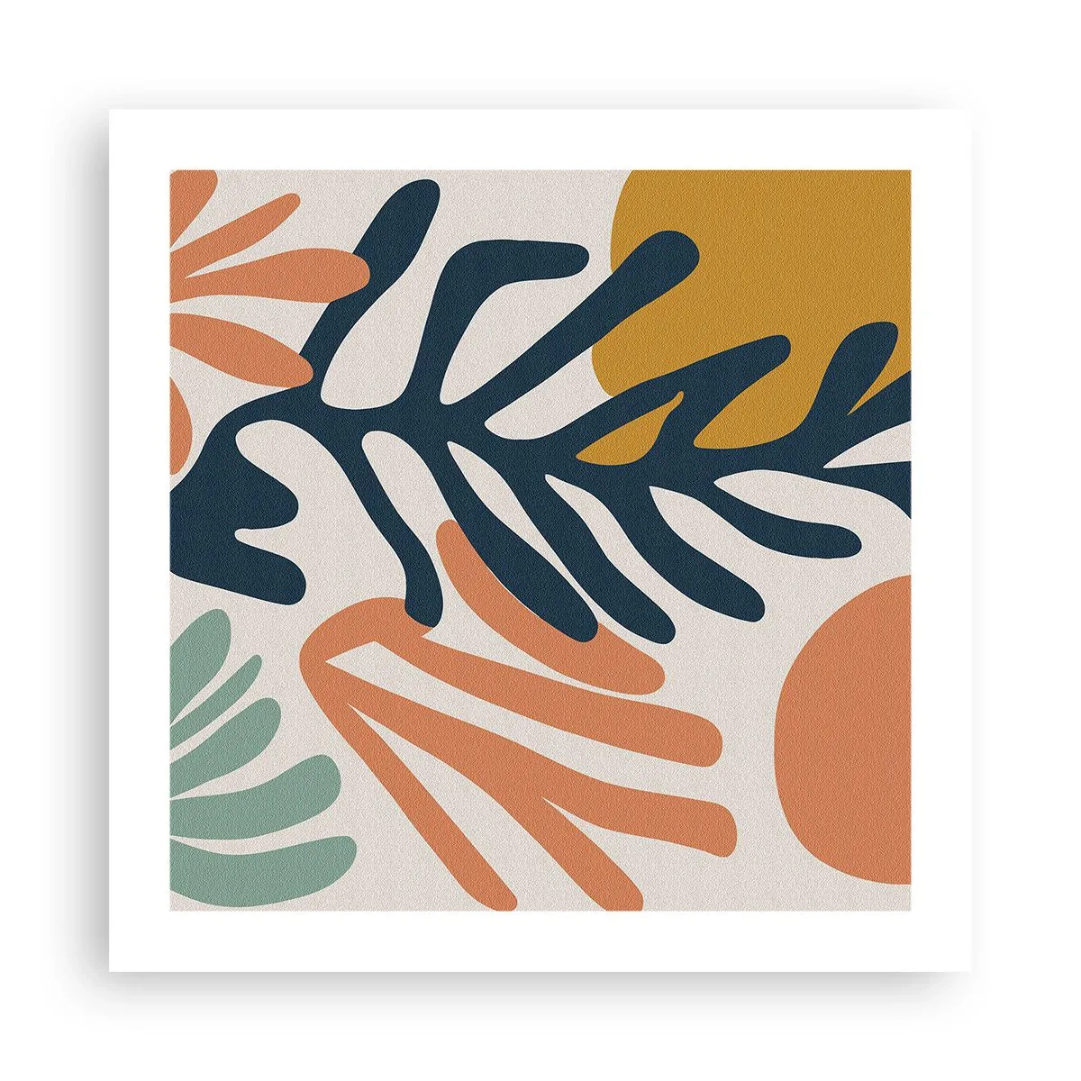 Poster - Mări de corali - 50x50 cm