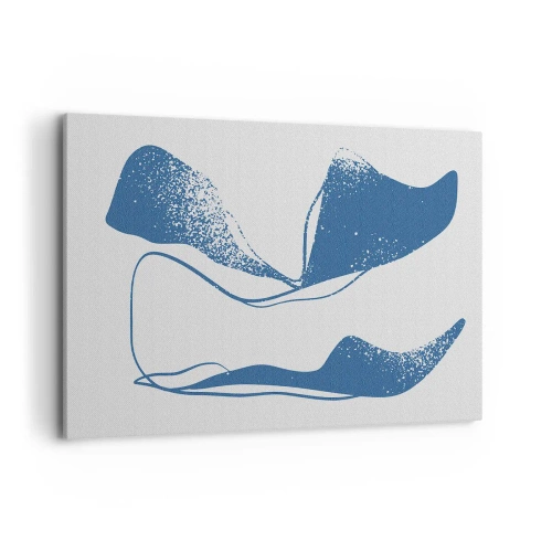 Tablou pe pânză - Abstracție înaripată - 100x70 cm