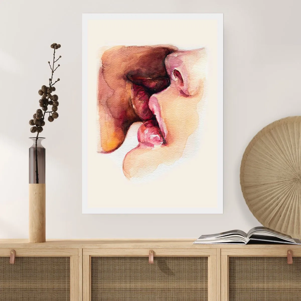 Poster - Ca ziua și noaptea, ca cerul și pământul - 50x70 cm