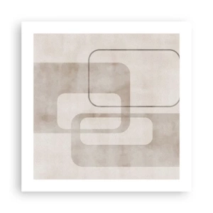 Poster - Fuga geometrică - 50x50 cm