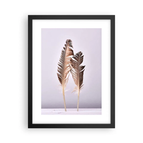 Poster în ramă neagră - Împotriva neantului - 30x40 cm