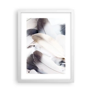 Poster în ramă albă - Aproape angelice - 30x40 cm
