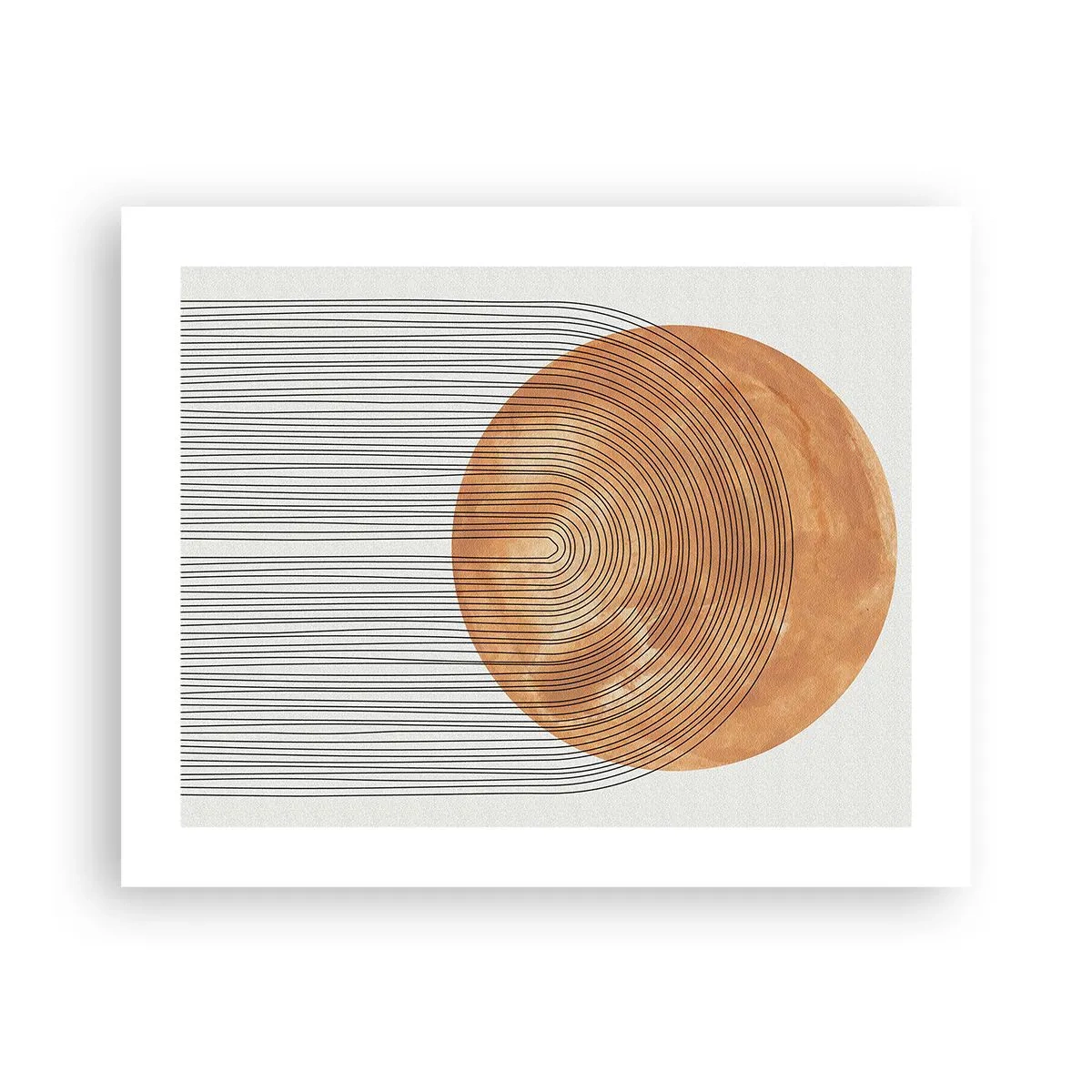 Poster - Compoziția solară - 50x40 cm