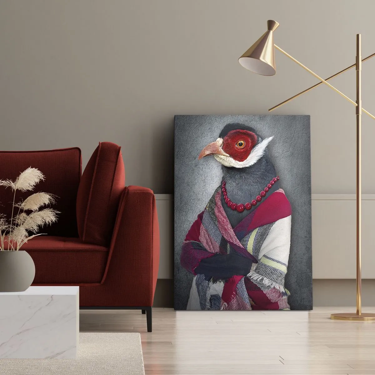 Tablou pe pânză - Ce caut eu aici!? - 50x70 cm