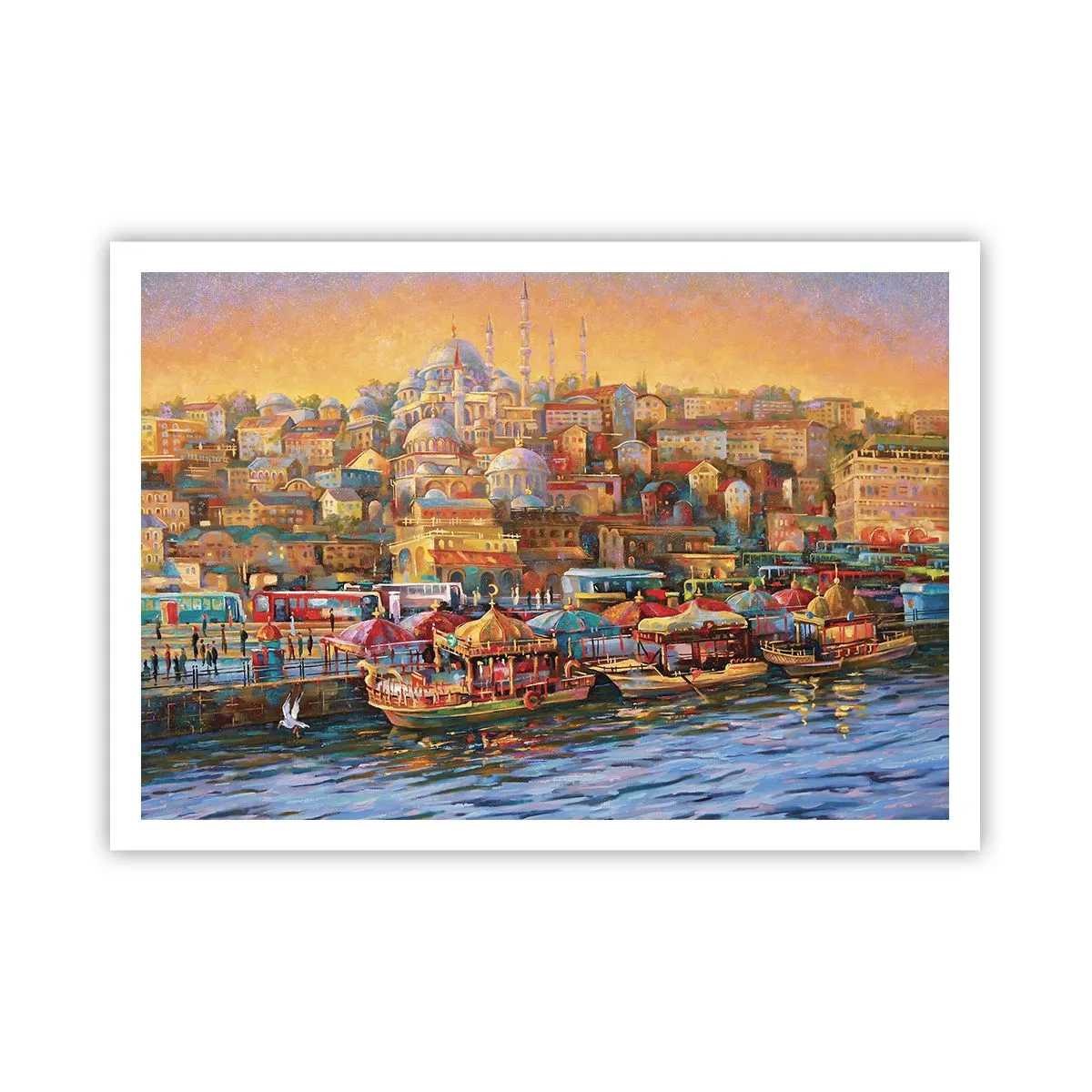 Poster - O poveste din Istanbul - 100x70 cm