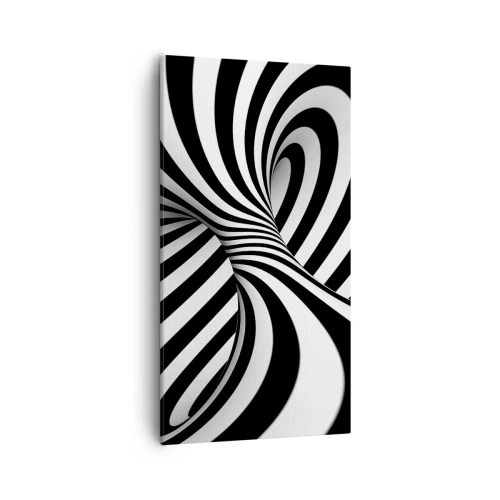 Tablou pe pânză - Compoziție: spațiul dansator - 55x100 cm