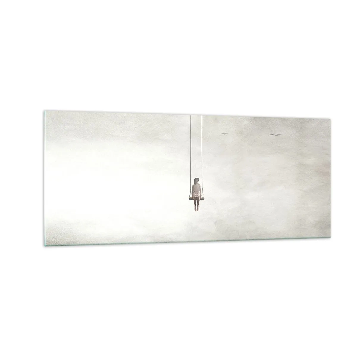 Tablou pe sticlă - Copilul din noi - 100x40 cm