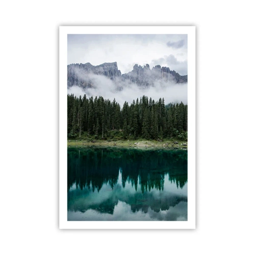 Poster - Liniște, liniște, să nu trezim apa care doarme... - 61x91 cm