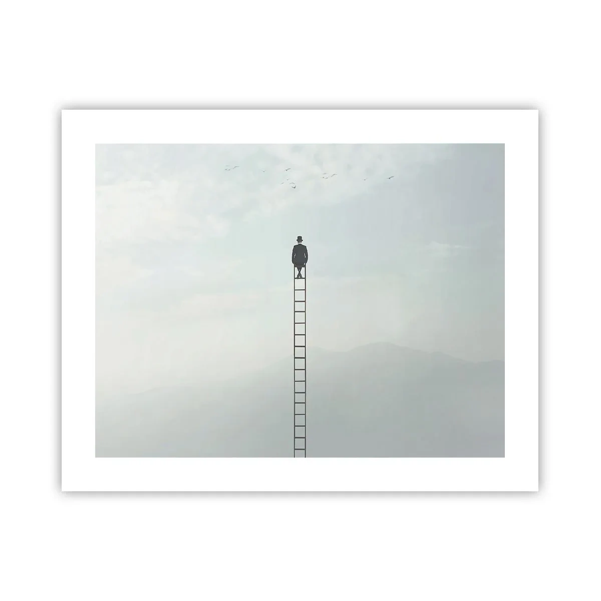 Poster - Fii deasupra - 50x40 cm