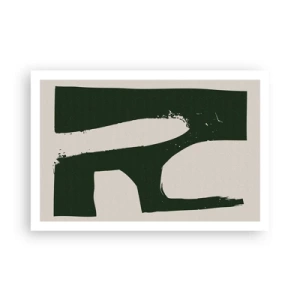 Poster - Golfuri de alb - 91x61 cm