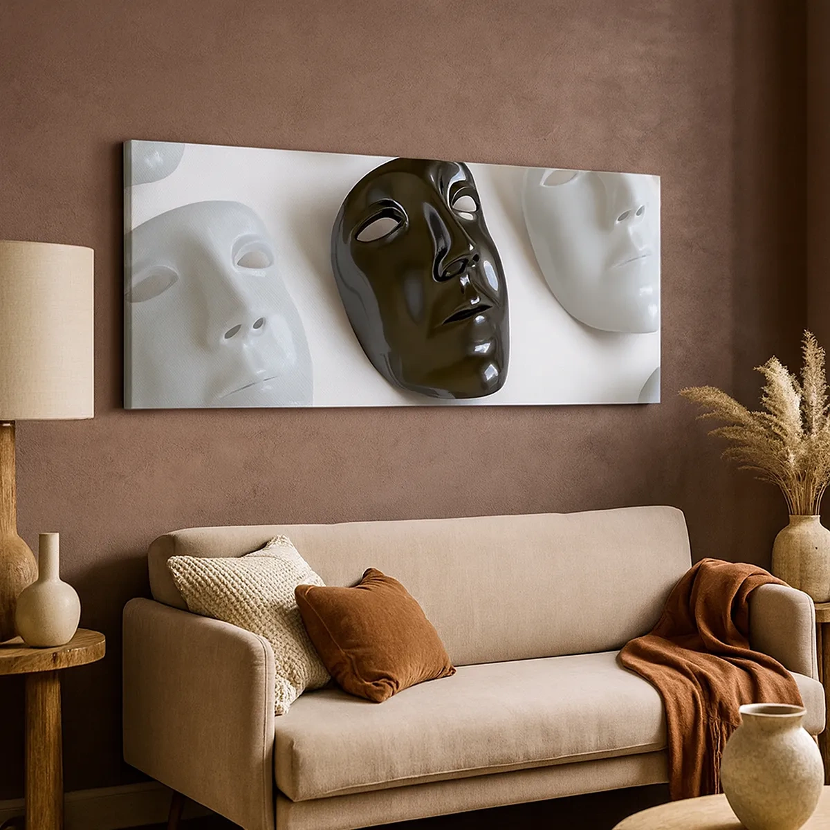 Tablou pe pânză - Cum să ieșiți în evidență? - 30x30 cm