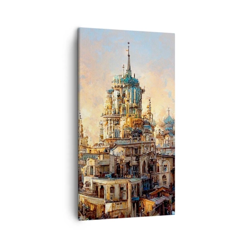 Tablou pe pânză - Orașul tuturor orașelor - 45x80 cm