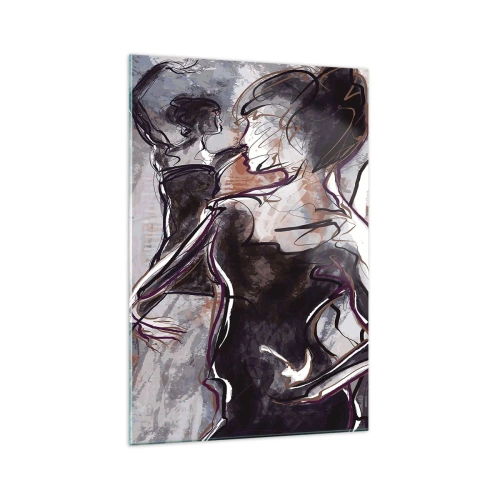 Tablou pe sticlă - Se dizolvă în muzică - 70x100 cm