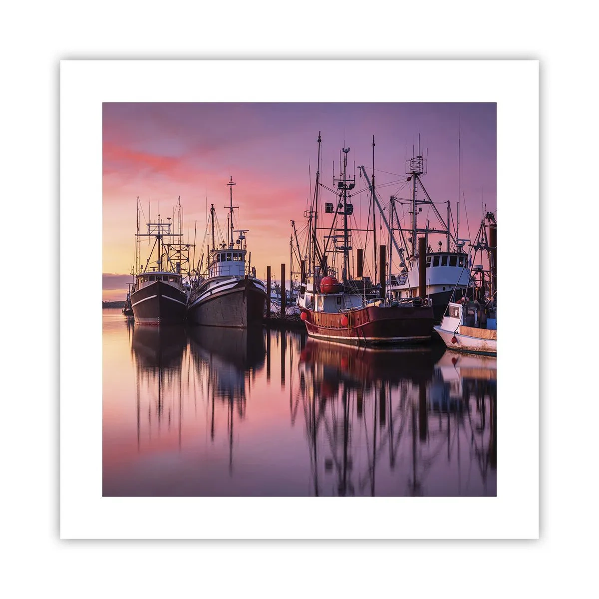 Poster - Înainte de o zi plină - 40x40 cm