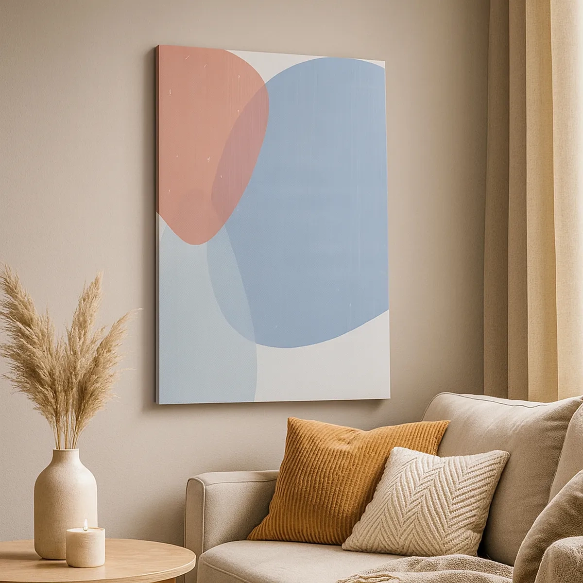 Tablou pe pânză - Relații pastelate - 50x70 cm
