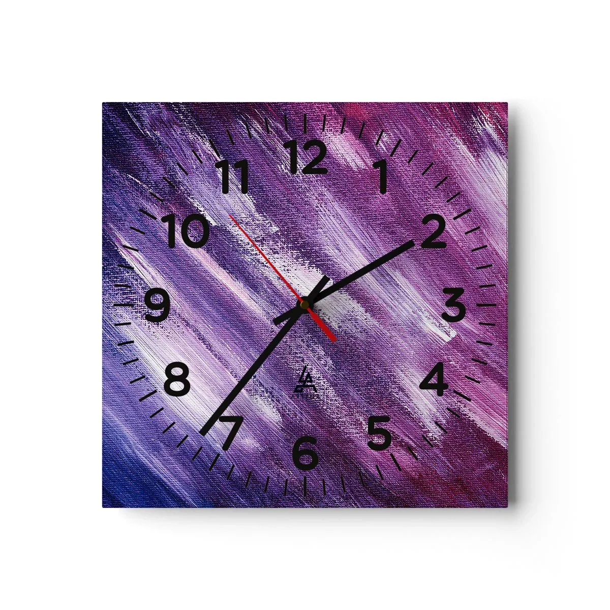 Ceas de perete - Ceas pe sticlă - Când bate vântul însorit - 30x30 cm