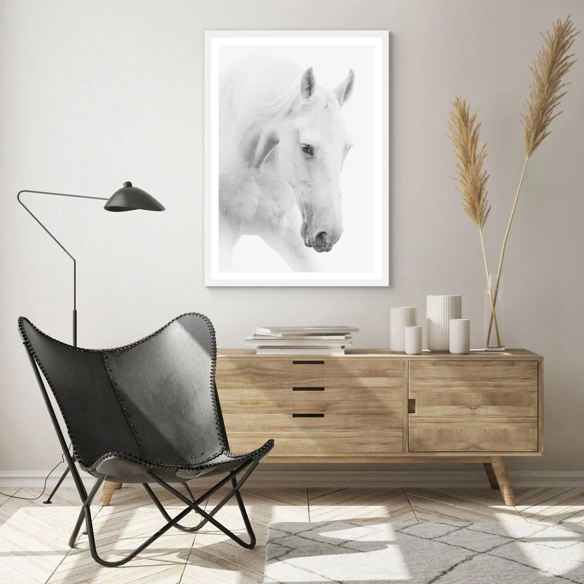 Poster în ramă albă - Este aceasta o prietenie...? - 30x40 cm