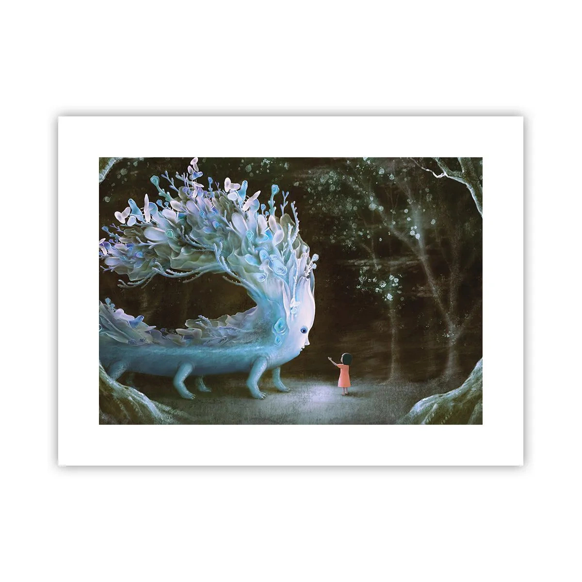 Poster - Întâlnire fantastică - 40x30 cm