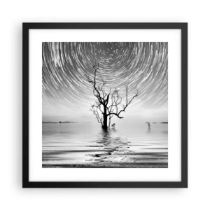 Poster în ramă neagră - O simfonie a naturii - 40x40 cm