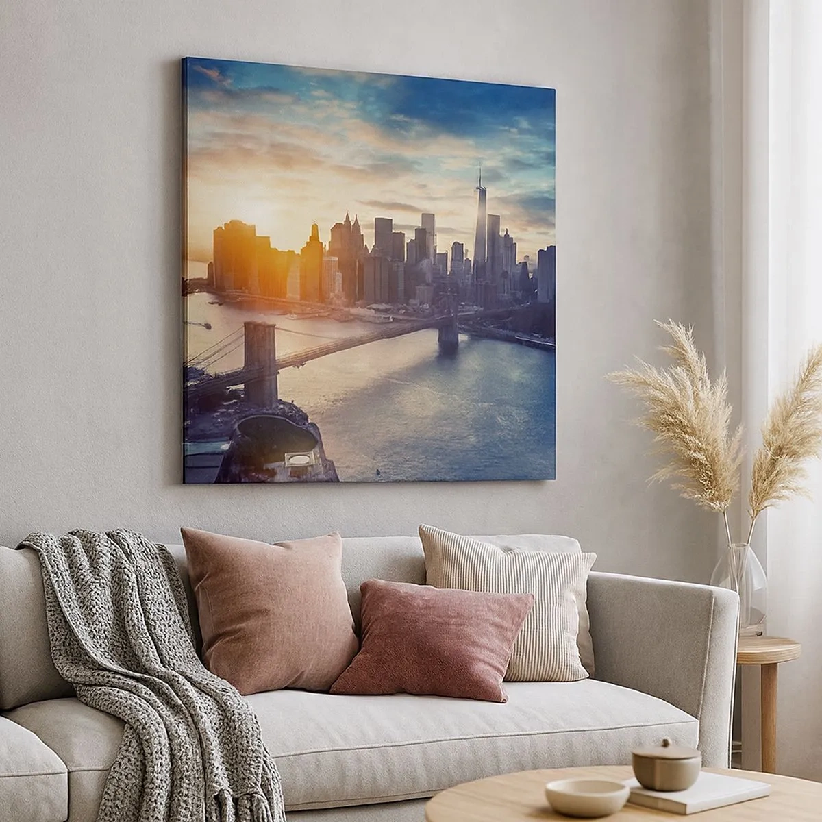 Tablou pe pânză - Un monument al culturii occidentale - 30x30 cm