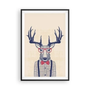 Poster în ramă neagră - O extravaganță jucăușă - 61x91 cm