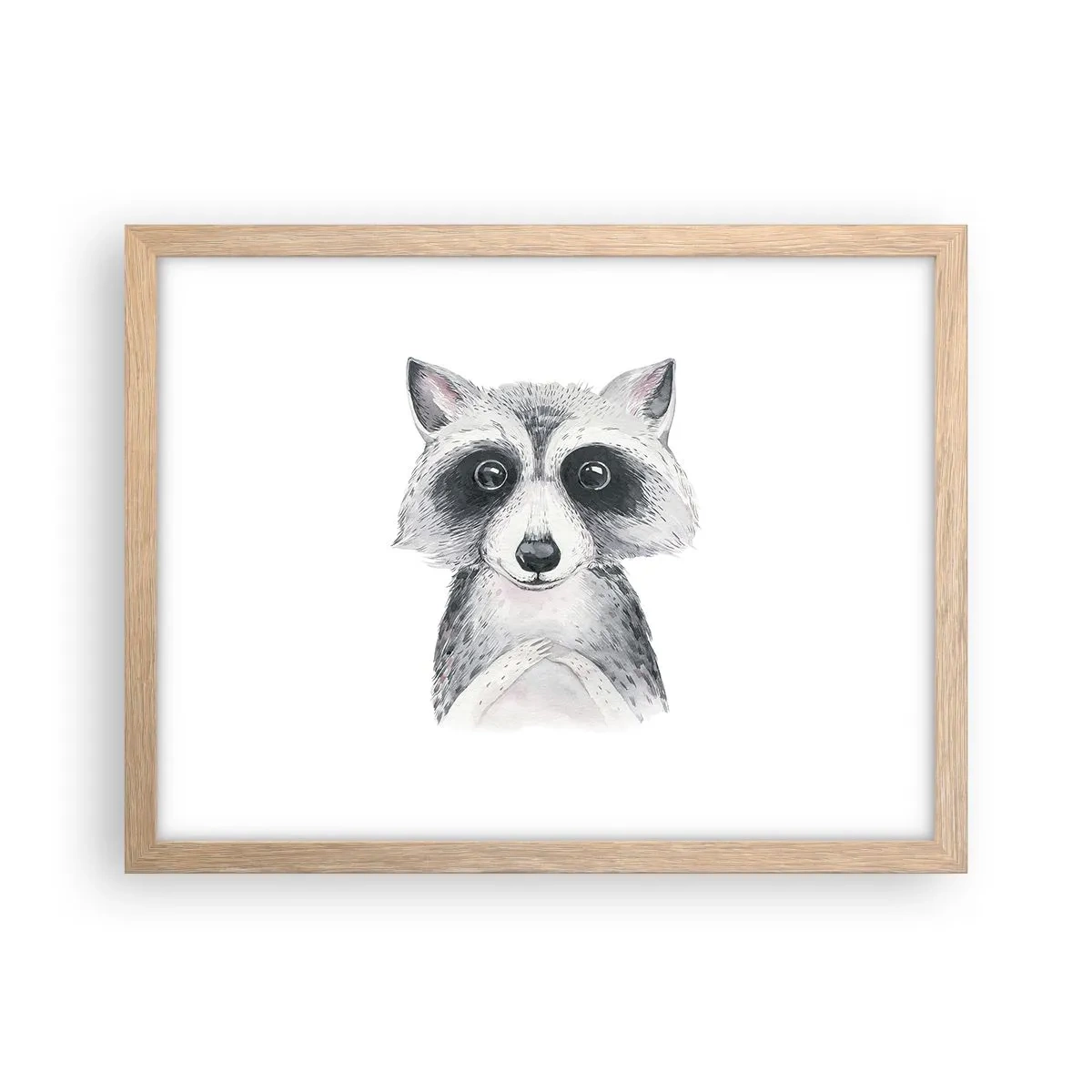 Poster în ramă de stejar deschis - Un moment pentru emoții - 40x30 cm