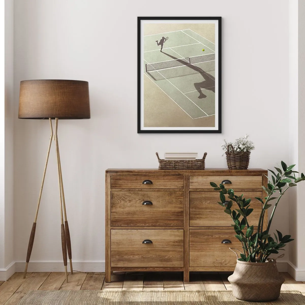 Poster în ramă neagră - Învinge-te pe tine însuți - 70x100 cm