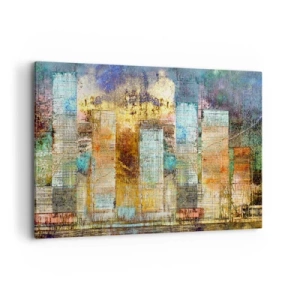 Tablou pe pânză - Metropola însorită - 120x80 cm