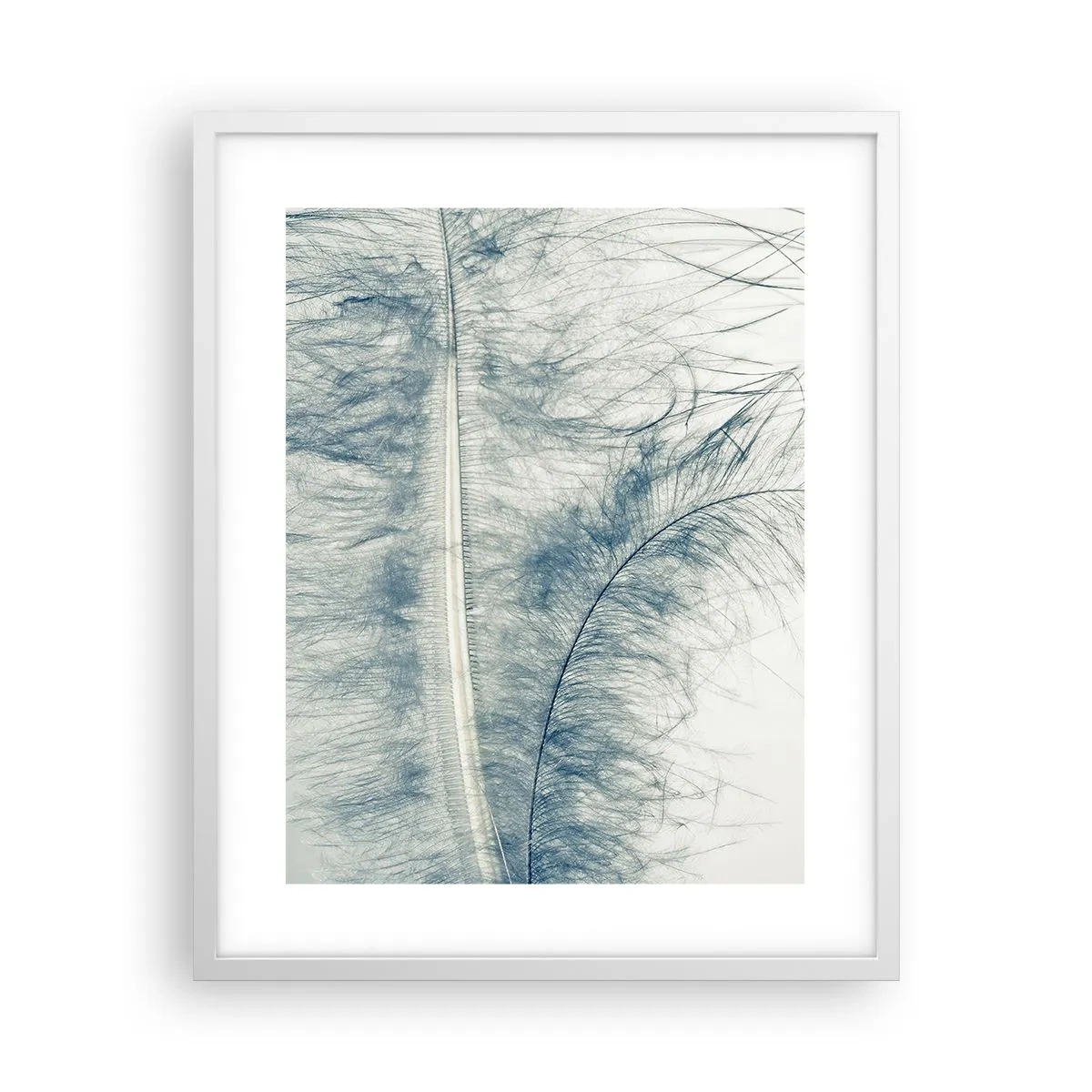 Poster în ramă albă - Șoapta naturii - 40x50 cm