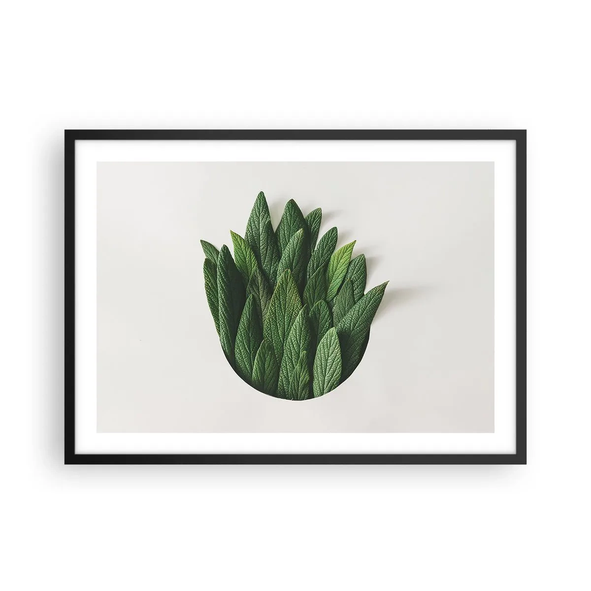 Poster în ramă neagră - Curiozitatea nestăvilită - 70x50 cm