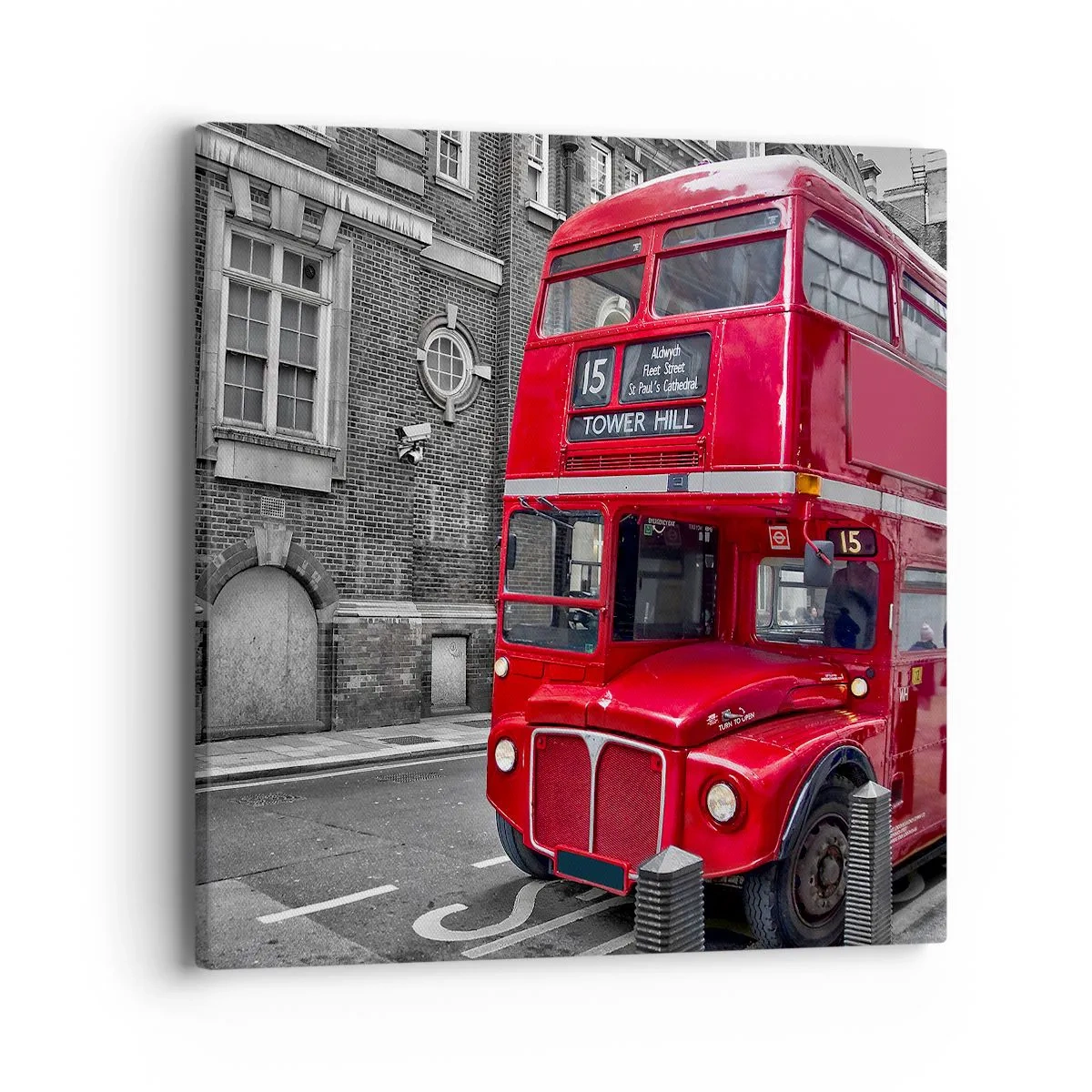 Tablou pe pânză - Întotdeauna la fel - 40x40 cm