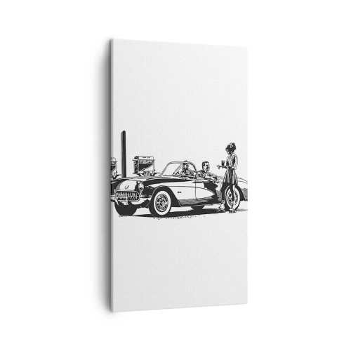 Tablou pe pânză - 60. - America fără griji - 45x80 cm