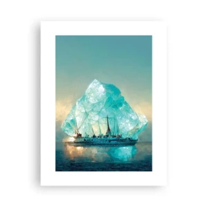 Poster - Diamant arctic - 30x40 cm