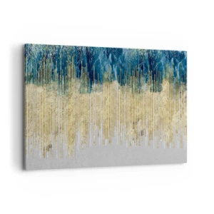 Tablou pe pânză - Granița aurită - 120x80 cm