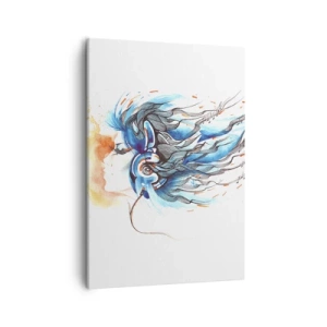 Tablou pe pânză - Lasă muzica să curgă - 50x70 cm