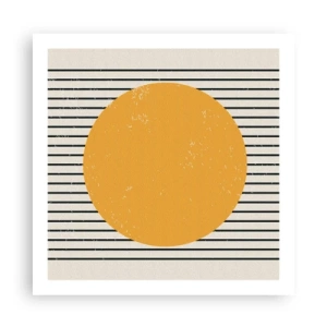 Poster - Puterea simplității - 60x60 cm