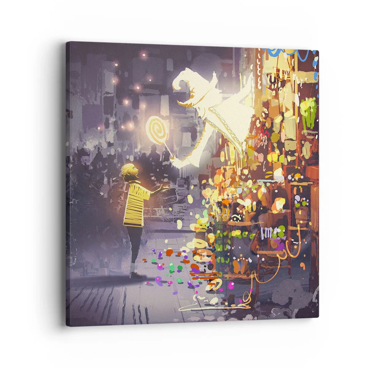 Tablou pe pânză - Vrăjitoria există - 40x40 cm