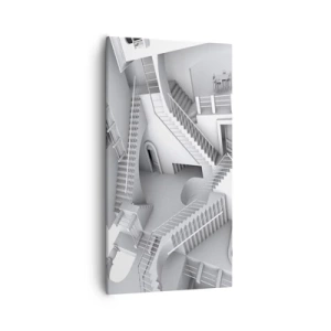 Tablou pe pânză - Paradoxurile spațiului - 55x100 cm