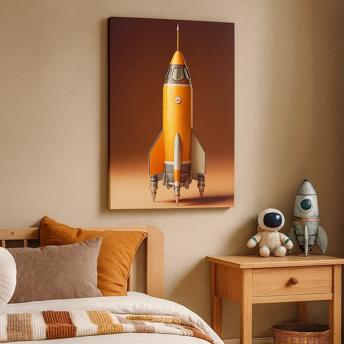 Tablou pe pânză - Totul începe cu un vis - 50x70 cm