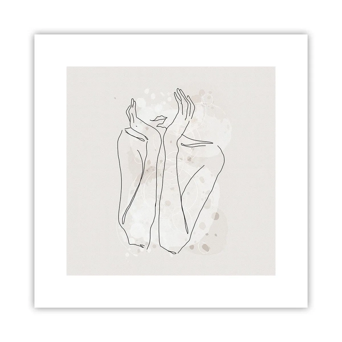 Poster - Un moment pentru vis - 30x30 cm